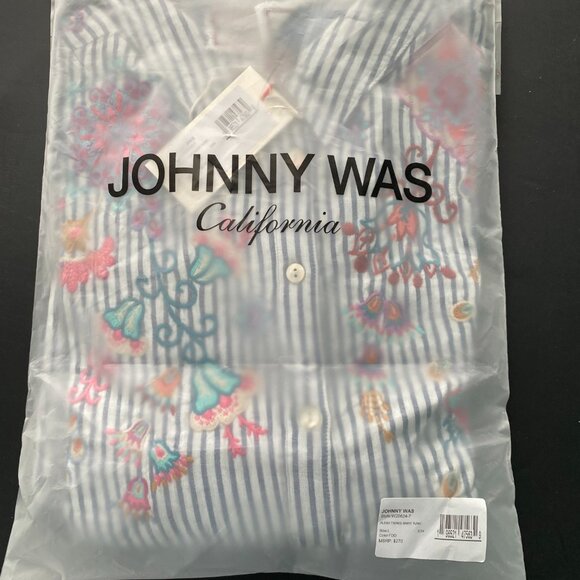NWT Johnny Was Alesa Tiered Shirt Tunic Size Large Retail $270 - Picture 7 of 9
